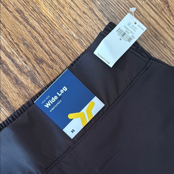 Old Navy High Rise Wide Leg Stretch Tech Pull On Pant - Picture 2 of 6